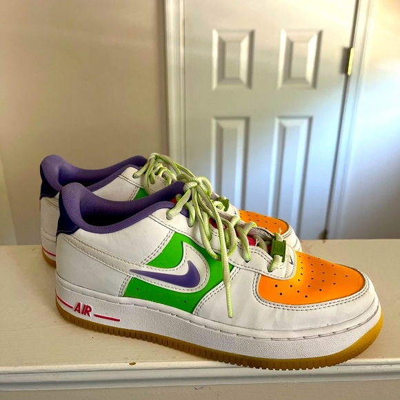 Nike Air Force 1 LV8 GS 'Fruit Colors' size 5 - Picture 3 of 9